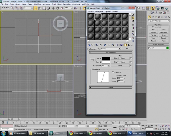 Creation of Partition on Moon: Step 2